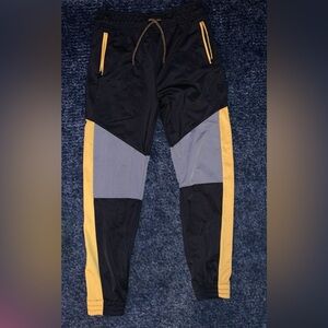 Body Glove Black and Yellow Track Pants